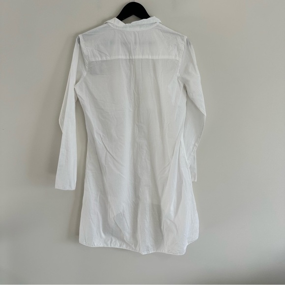 Cp Shades Shirt Dress Small White - Picture 3 of 10